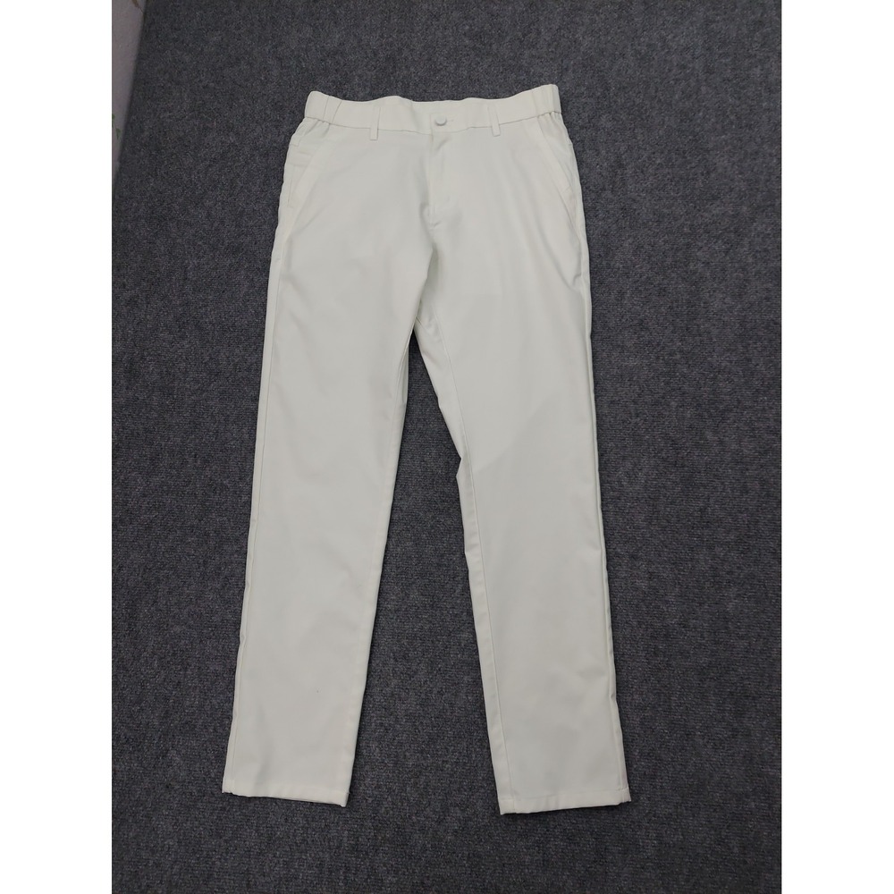 Jack Archer Jetsetter Pants Men 30x30 True White Slim Fit Chino Golf Performance